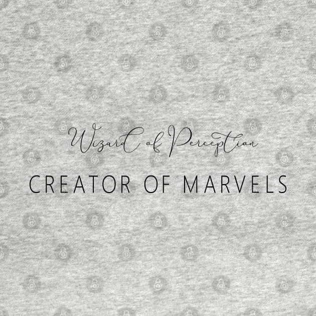 Wizard of Perception, Creator of Marvels | Mentalist by FlyingWhale369